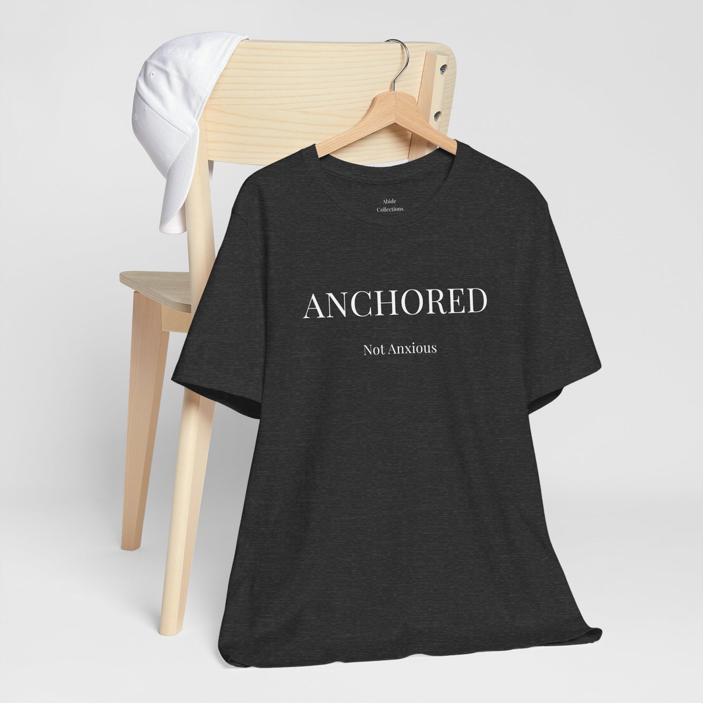 Anchored, Not Anxious Christian T-Shirt